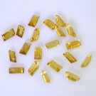 Citrine loose Stone 1 Pieces 4 x 8 mm Emerald cut Yellow faceted Gemstone
