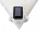 Riyo Black Onyx Funky Silver Jewellery Silver Ring For Women Sz 7.5 Srbon7.5-603