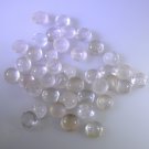Rose Quartz loose Stone 1 Pieces 5 x 5 mm Round Pink cabochon Gemstone