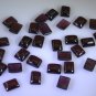 Garnet loose Stone 1 Pieces 6 x 8 mm Emerald cut Red cabochon Gemstone