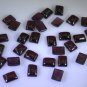 Garnet loose Stone 1 Pieces 6 x 8 mm Emerald cut Red cabochon Gemstone