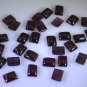 Garnet loose Stone 1 Pieces 6 x 8 mm Emerald cut Red cabochon Gemstone