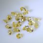Citrine loose Stone 1 Pieces 6 x 9 mm Pear Yellow faceted Gemstone