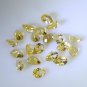 Citrine loose Stone 1 Pieces 6 x 9 mm Pear Yellow faceted Gemstone