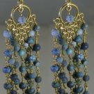 precious Silver Fashion Women Jewelry Gems Earring GPSETMP-12