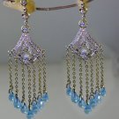 rare Silver Fashion Women Jewelry Gems Earring GPSETMP-14