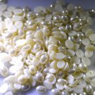 faux pearl loose Stone 10 Pieces 6 x 8 mm Oval Off-white cabochon Gemstone