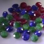 Dyed Rubi loose Stone 1 Pieces 6 x 6 mm Round multi faceted Gemstone
