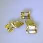 Citrine loose Stone 1 Pieces 8 x 10 mm Emerald cut Yellow faceted Gemstone