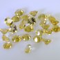 Citrine loose Stone 1 Pieces 6 x 6 mm Round Yellow faceted Gemstone