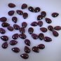Garnet loose Stone 1 Pieces 5 x 7 mm Pear Red cabochon Gemstone