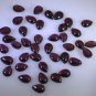 Garnet loose Stone 1 Pieces 5 x 7 mm Pear Red cabochon Gemstone