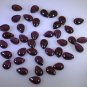 Garnet loose Stone 1 Pieces 5 x 7 mm Pear Red cabochon Gemstone