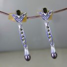 rare Silver Fashion Women Jewelry Gems Earring SETEMP-98