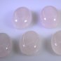 Rose Quartz loose Stone 1 Pieces 10 x 12 mm Oval Pink cabochon Gemstone