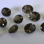 Smoky Quartz loose Stone 1 Pieces 8 x 8 mm Oval Brown faceted Gemstone