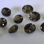 Smoky Quartz loose Stone 1 Pieces 8 x 8 mm Oval Brown faceted Gemstone