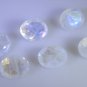 Rainbow Moonstone loose Stone 1 Pieces 8 x 10 mm Oval Multi faceted Gemstone