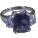rhythmic Silver Fashion Women Jewelry Gems Ring SRTMP7-43