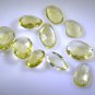 lemon Quartz loose Stone 1 Pieces 8 x 12 mm Fancy Yellow faceted Gemstone