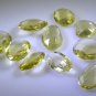lemon Quartz loose Stone 1 Pieces 8 x 12 mm Fancy Yellow faceted Gemstone