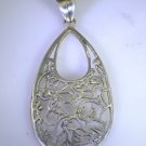 contented Silver Fashion Women Jewelry Gems Pendant SPTMP-9