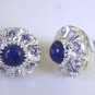 solid Silver Fashion Women Jewelry Gems Earring SETEMP-104