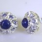 solid Silver Fashion Women Jewelry Gems Earring SETEMP-104