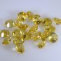 Citrine loose Stone 1 Pieces 5 x 5 mm Round Yellow faceted Gemstone