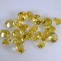 Citrine loose Stone 1 Pieces 5 x 5 mm Round Yellow faceted Gemstone