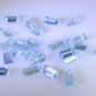 Blue topaz loose Stone 1 Pieces 4 x 8 mm Emerald cut Blue faceted Gemstone