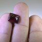Garnet loose Stone 1 Pieces 8 x 10 mm Emerald cut Red cabochon Gemstone