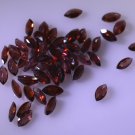 Garnet loose Stone 1 Pieces 2.5 x 5 mm Marquise Red faceted Gemstone