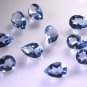 synthetic cubic zirconia Tanzanite cz loose Stone 1 Pieces 7 x 10 mm Pear Blue