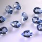 synthetic cubic zirconia Tanzanite cz loose Stone 1 Pieces 7 x 10 mm Pear Blue