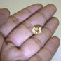 Citrine loose Stone 1 Pieces 10 x 10 mm Round Yellow faceted Gemstone