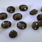 Smoky Quartz loose Stone 1 Pieces 7 x 8 mm Oval Brown faceted Gemstone