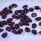 Garnet loose Stone 1 Pieces 8 x 5 mm Pear Red cabochon Gemstone