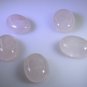 Rose Quartz loose Stone 1 Pieces 10 x 14 mm Oval Pink cabochon Gemstone