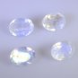 Rainbow Moonstone loose Stone 1 Pieces 6 x 6 mm Oval Multi faceted Gemstone