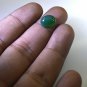 Green onyx loose Stone 1 Pieces 6 x 6 mm Oval Green cabochon Gemstone