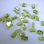 peridote loose Stone 1 Pieces 4 x 6 mm Emerald cut Green faceted Gemstone
