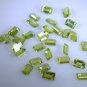 peridote loose Stone 1 Pieces 4 x 6 mm Emerald cut Green faceted Gemstone