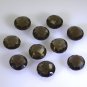 Smoky Quartz loose Stone 1 Pieces 10 x 10 mm Round Brown faceted Gemstone