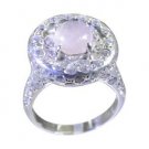 curvaceous Silver Fashion Women Jewelry Gems Ring SRTMP7-17
