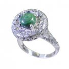 elastic Silver Fashion Women Jewelry Gems Ring SRTMP7-23