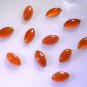 Red onyx loose Stone 1 Pieces 4 x 7 mm Marquise Red cabochon Gemstone