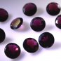 Garnet loose Stone 1 Pieces 10 x 10 mm Round Red faceted Gemstone