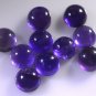 Amethyst loose Stone 1 Pieces 8 x 8 mm Round Purple cabochon Gemstone