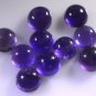 Amethyst loose Stone 1 Pieces 8 x 8 mm Round Purple cabochon Gemstone